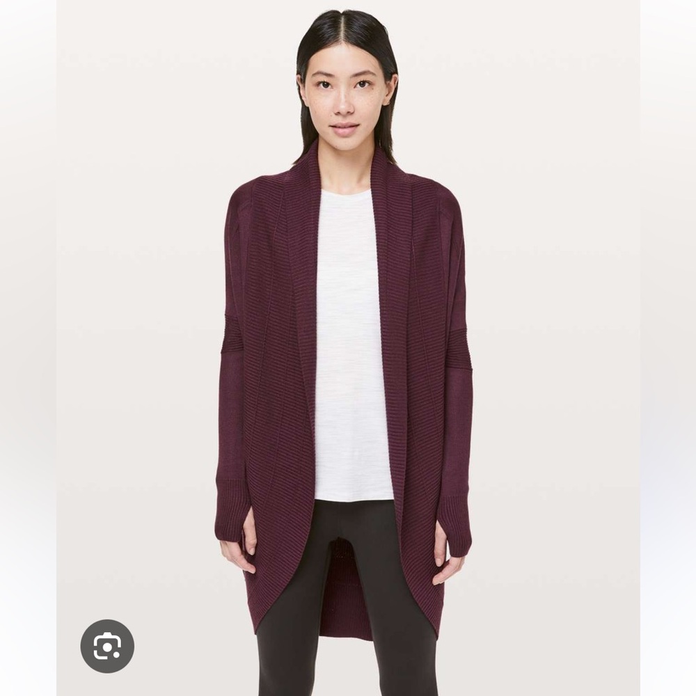 Lululemon Transformation Wrap Sweater Cardigan